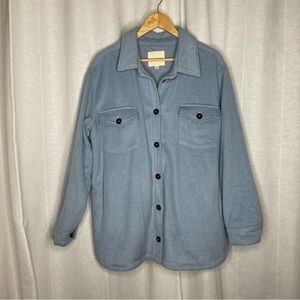 thread & supply Blue Shacket